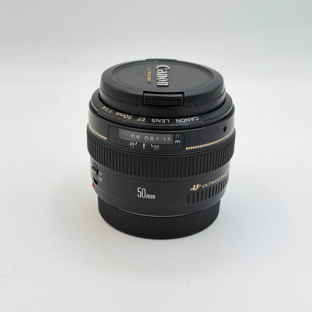 Canon EF 50mm f/1.4 USM Standard Prime Lens for EOS DSLR Cameras Made in Japan
